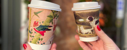 new coffee cups at Restoration Yard