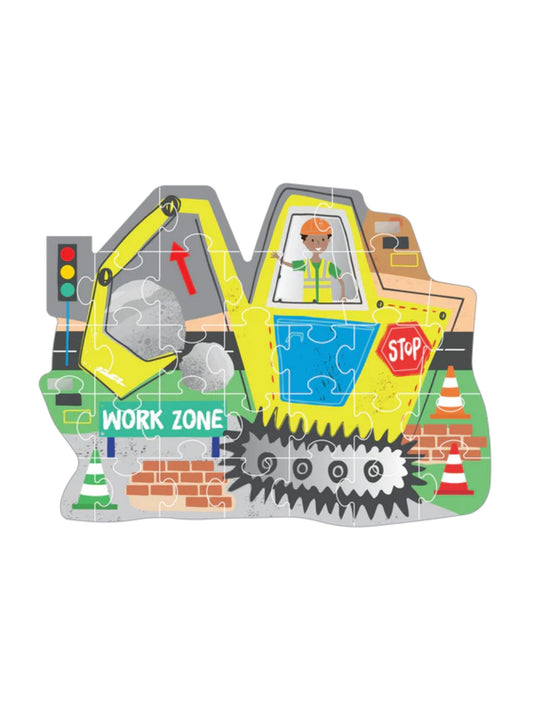 30 Piece Shaped Jigsaw Construction