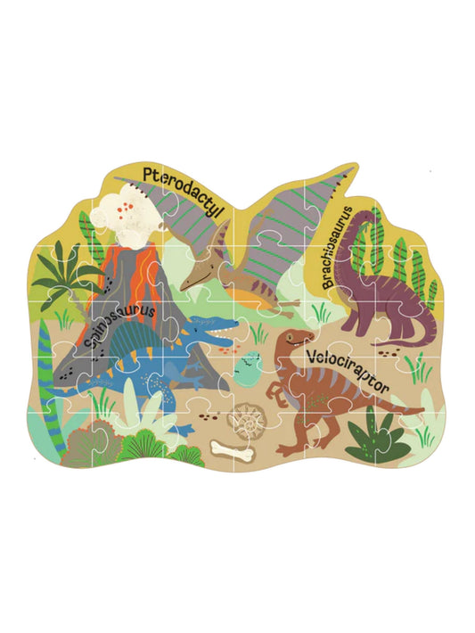 30 Piece Shaped Jigsaw Dinosaur