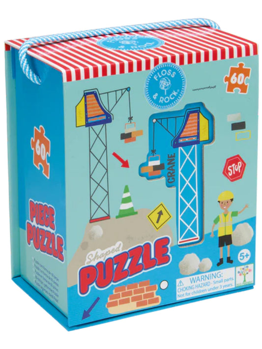 60 Piece Shaped Jigsaw Construction