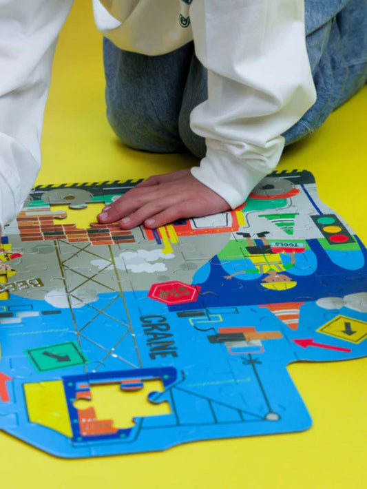 60 Piece Shaped Jigsaw Construction