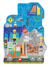 60 Piece Shaped Jigsaw Construction