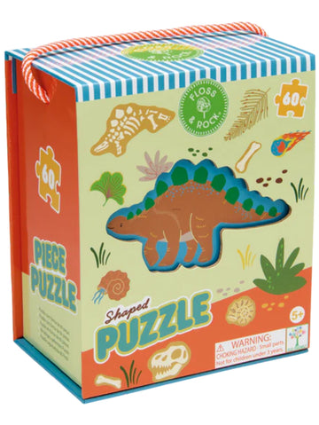 60 Piece Shaped Jigsaw Dinosaur
