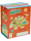 60 Piece Shaped Jigsaw Dinosaur