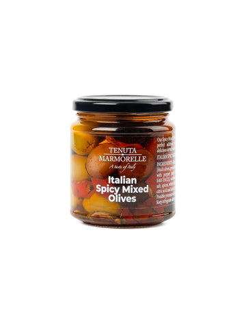 Italian Spicy Mixed Olives 180g