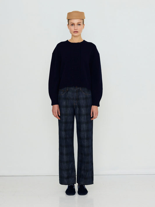 Check Maru Pants