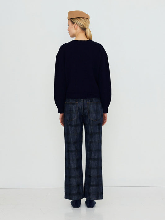 Check Maru Pants