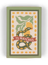A Dopo Boxed Matches Snake
