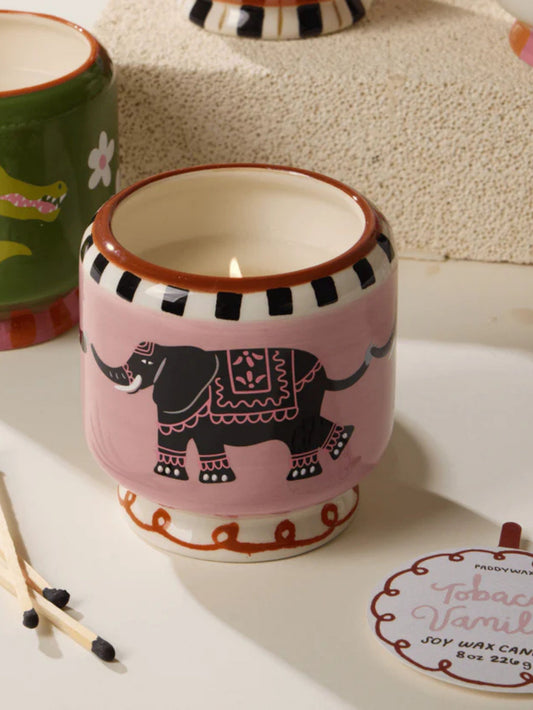 A Dopo 8oz Candle Tobacco Vanilla