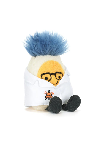 Jellycat Amuseables Boiled Egg Scientist Soft Toy