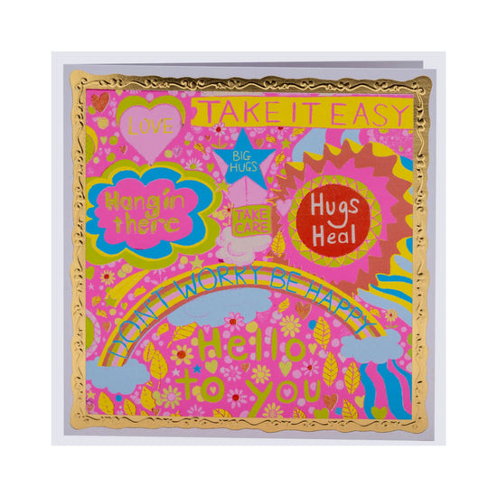 Arthouse Unlimited Take It Easy Greetings Card