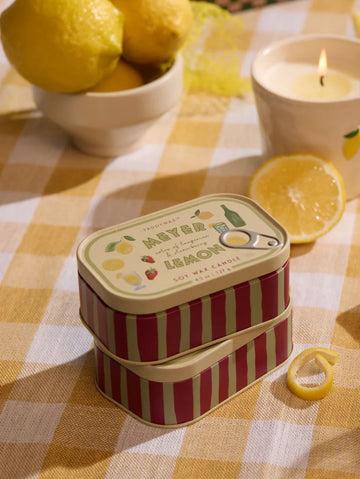 Bistro 4.5oz Tin Candle Meyer Lemon