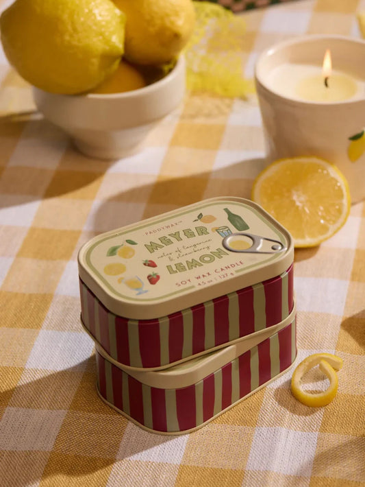 Bistro 4.5oz Tin Candle Meyer Lemon