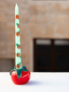 Tomato Ceramic Candle Holder