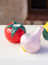 Tomato Ceramic Candle Holder