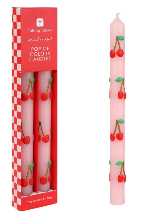 Cherry Candlesticks