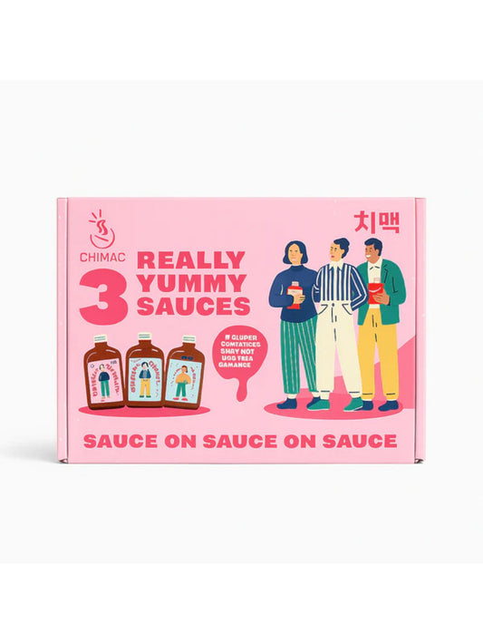 3 Really Yummy Sauces Gift Set 3x350ml