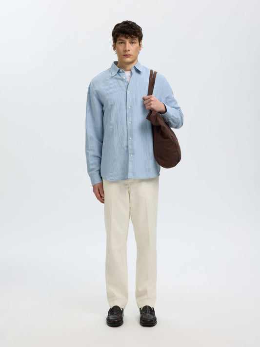 Claus Clay Linen Blend Shirt