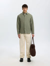 Claus Clay Linen Blend Shirt
