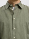 Claus Clay Linen Blend Shirt