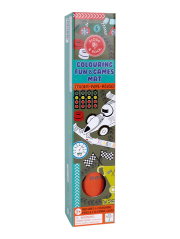 Colouring Fun and Games Mat Cars