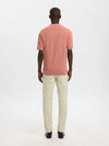 Cran Knit Structure Zip Polo