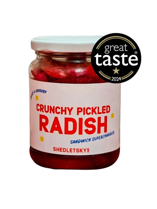 Crunchy Pickled Radishes