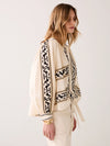 Embroidered Blouse Crispy Cotton