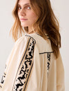 Embroidered Blouse Crispy Cotton