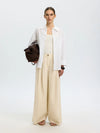 Extra Wide Magna Linen Trousers