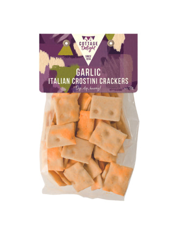 Garlic Italian Crostini Crackers