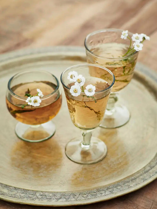 Hammered Wine Glass 25cl