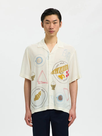 Hotel Amour Print Shirt