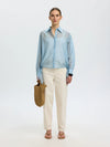 Iris Relaxed Tie Shirt