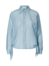 Iris Relaxed Tie Shirt