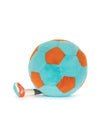 Jellycat Amuseables Football Blue and Orange Soft Toy