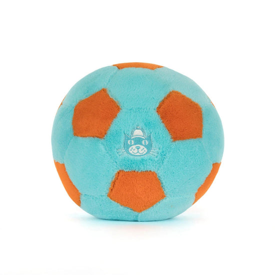 Jellycat Amuseables Football Blue and Orange Soft Toy