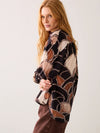 Loose Fitting Blouse with Print