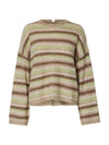 Lulu Loose Knit Button O-Neck Jumper