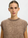 Lulu Loose Knit O-Neck Vest