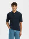 Mattis Cable Knit Polo