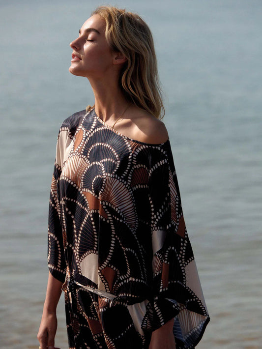 Midi Dress with Print