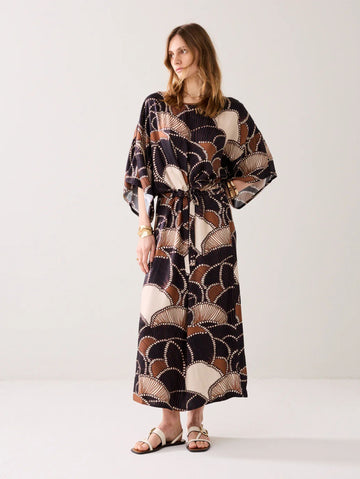Midi Dress with Print
