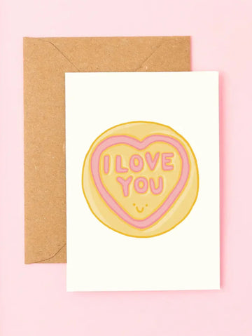Mini Love Hearts Card