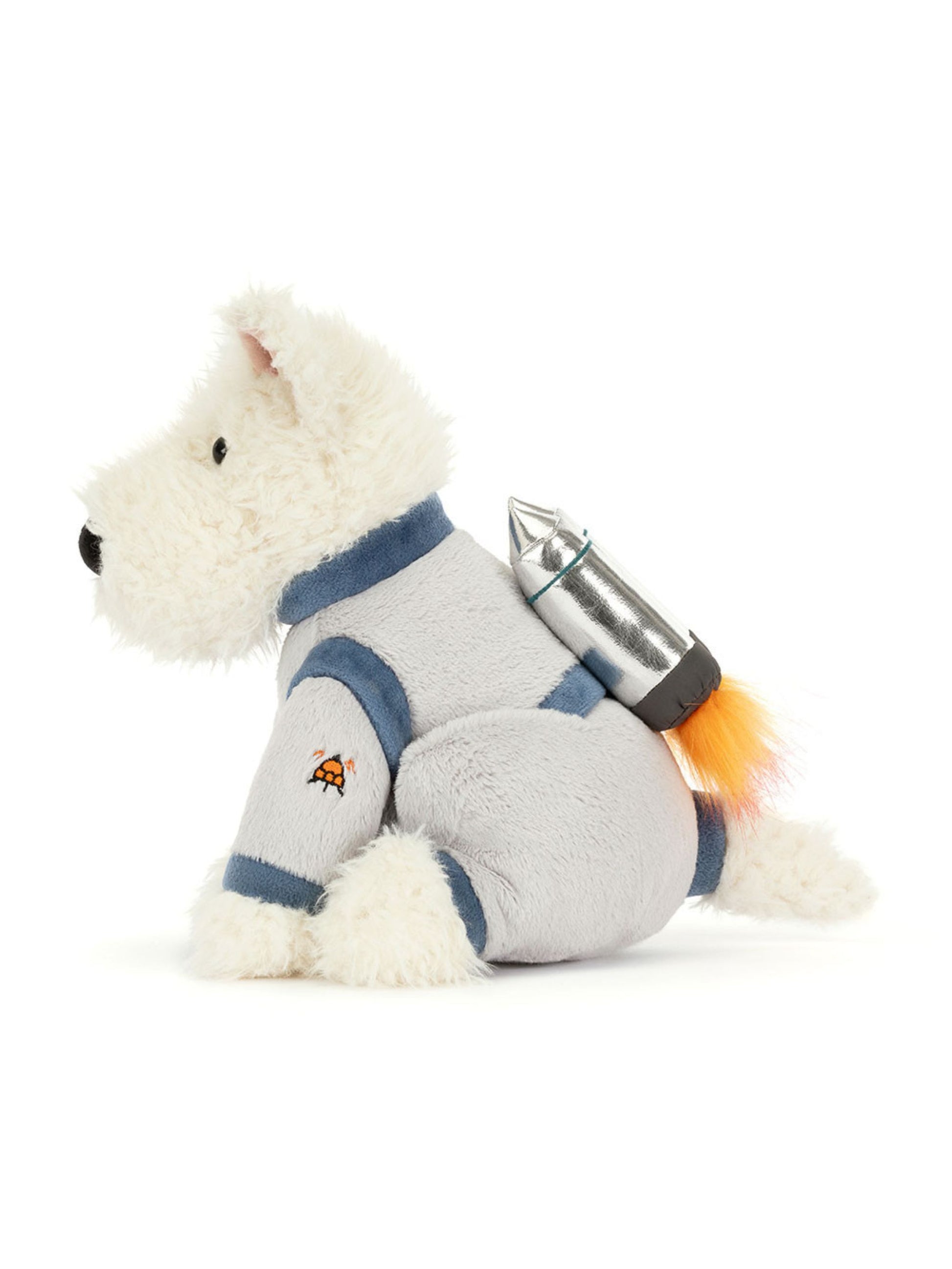 Jellycat Munro Scottie Dog Space Outfit Soft Toy