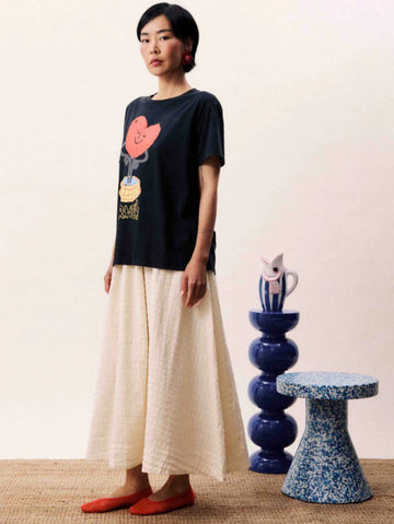 Najas Black T-Shirt