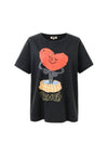Najas Black T-Shirt