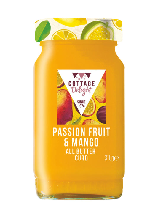 Passion Fruit And Mango Curd