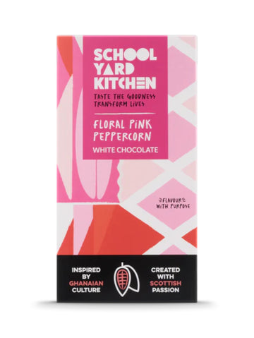 White Chocolate With Floral Pink Peppercorn