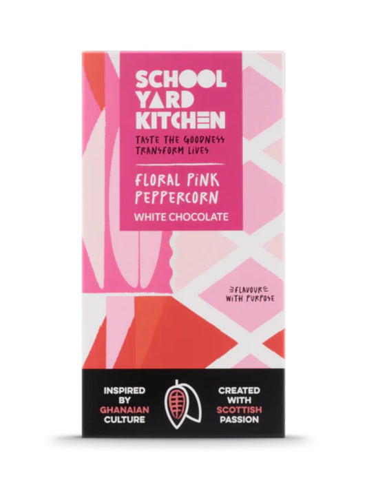 White Chocolate With Floral Pink Peppercorn